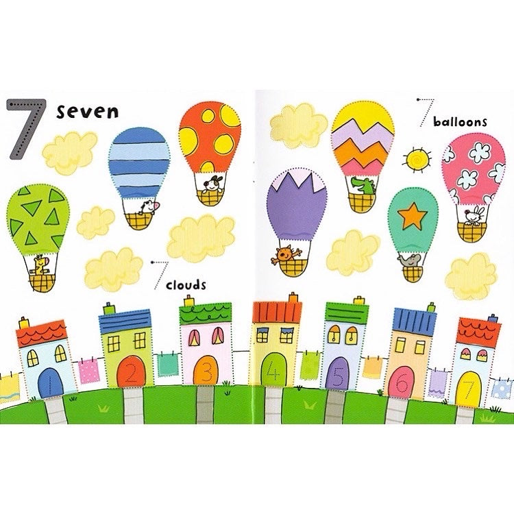 Usborne Get Ready for School Wipe Clean Activity Pack(Set)