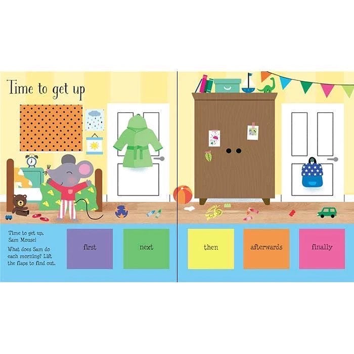 Usborne Lift-the-flap: My Day