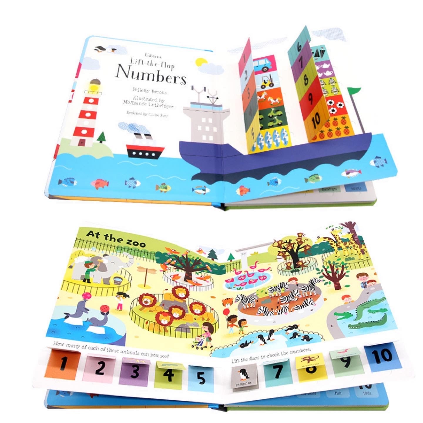 Usborne Lift-the-flap: Numbers