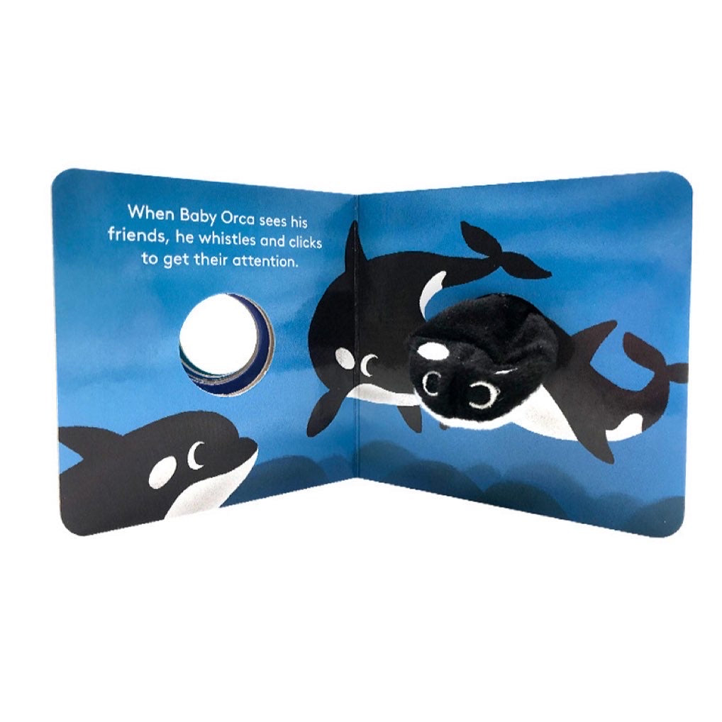 Finger Puppet Book - Baby Orca 玩偶書