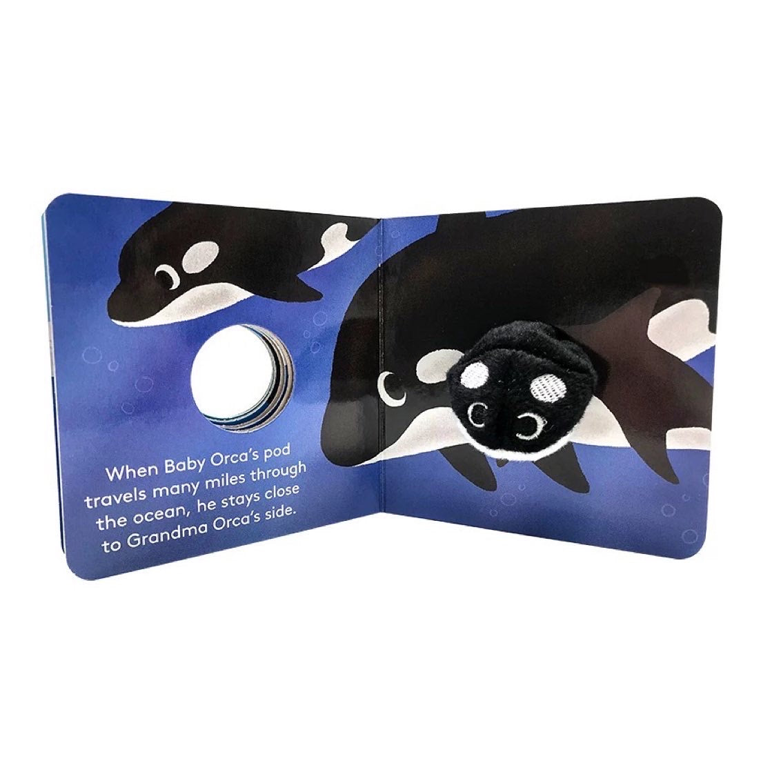 Finger Puppet Book - Baby Orca 玩偶書