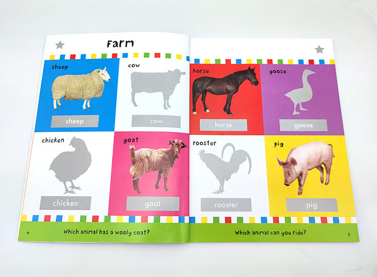 First 100 Animals Sticker Book